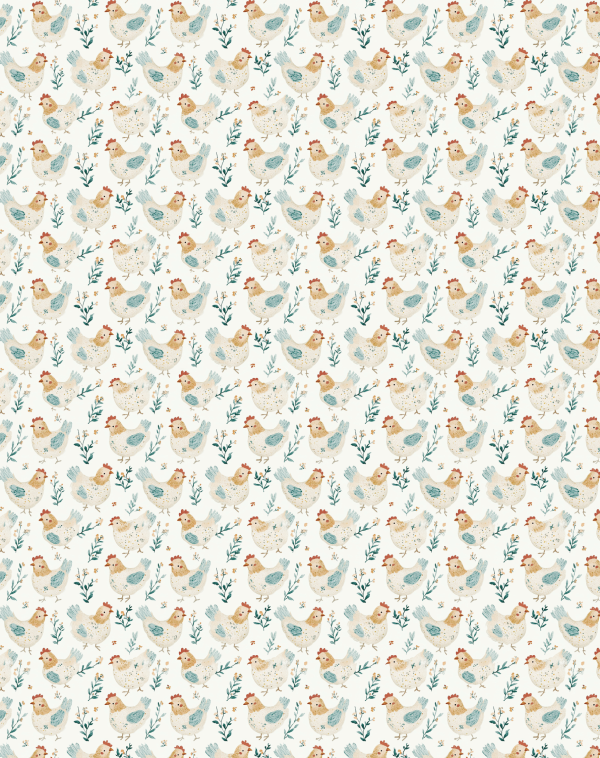 Pantoufles à velcro - Poulette